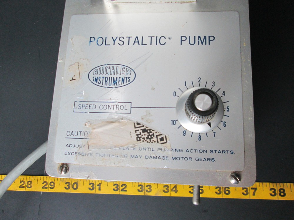 Polystataltic Pump Buchler Instruments 115 V.A.C. Speed Control 1-10 Lab Blue T