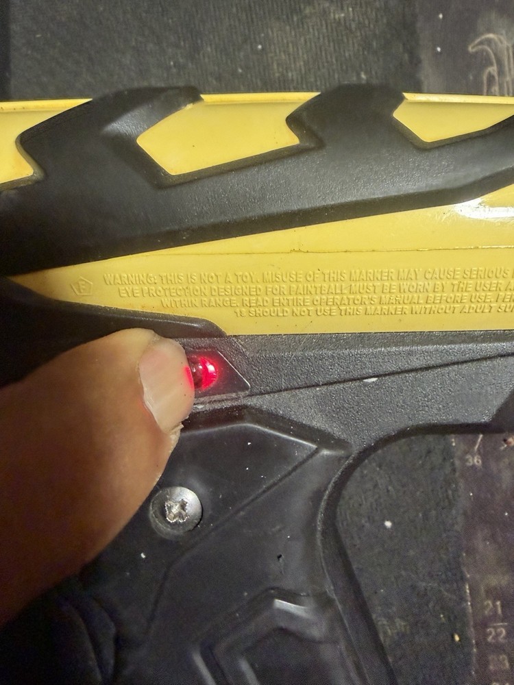 Used Untested Electronic GOG ION Paintball Gun