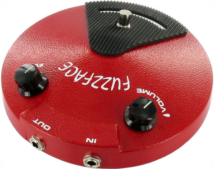 Dunlop JDF2 Fuzz Face Distortion Effects Pedal w/ Patch Cables