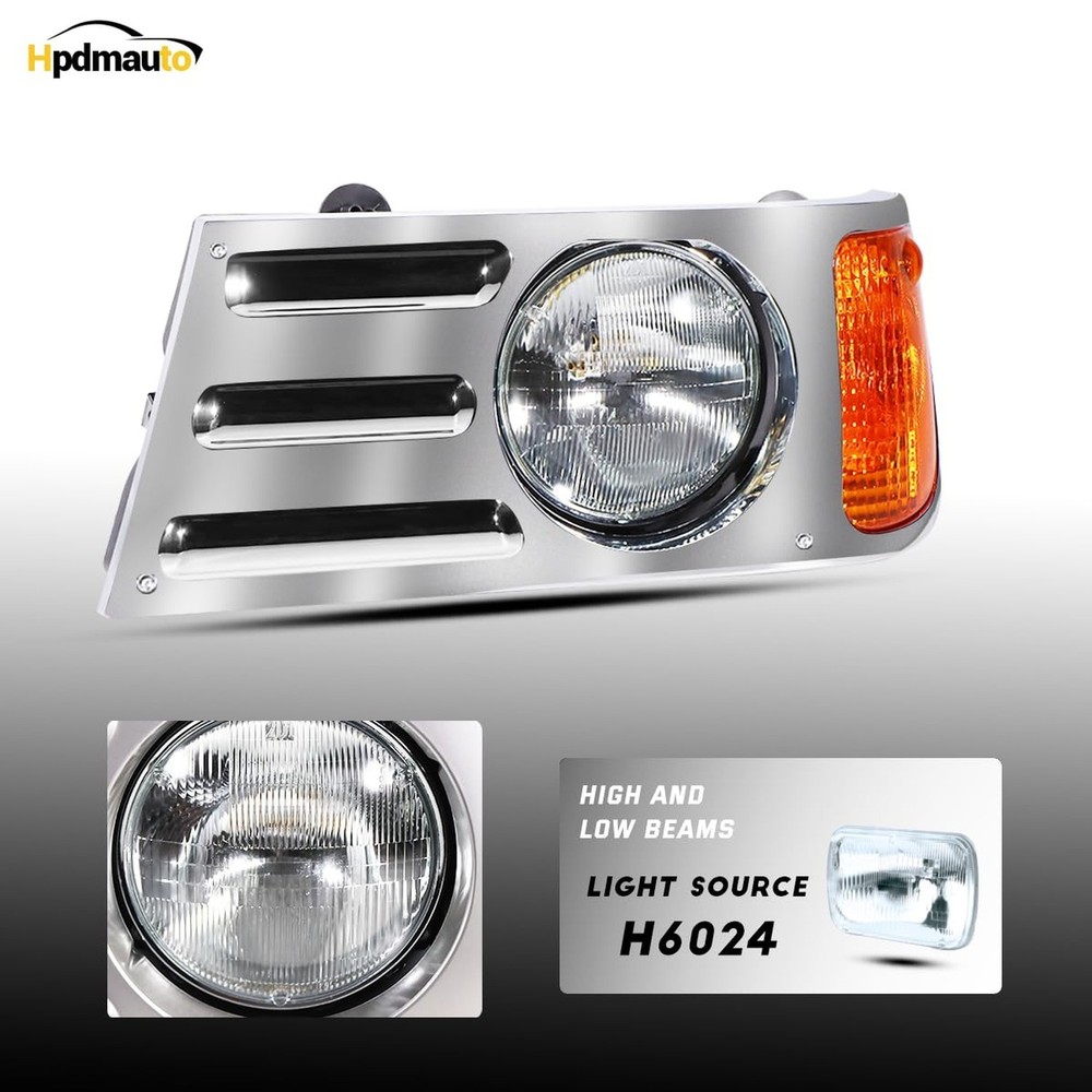 Headlights Assembly fit for Mack CV Replacement Right Passenger Side Headlamp...