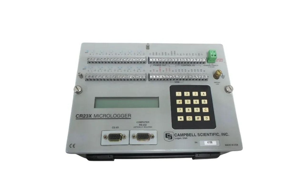 Campbell Scientific CR23X Portable Bench Micrologger Datalogger