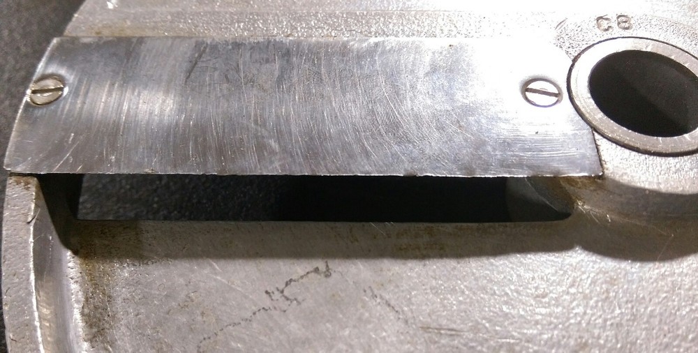 Berkel SLICER-C8 1/4" Slicing Plate with Replaceable Cutting Edges