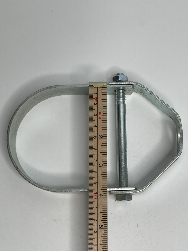Clevis Hanger Light Duty Electro Galvanized Pipe Sz 3 In