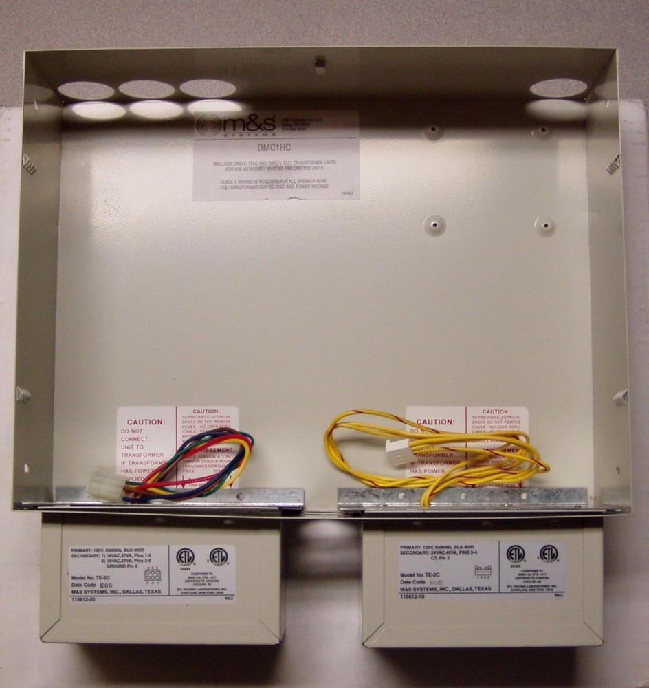 DMC1HCKIT M&S Combo Housing DMC1/DMC3-4 Intercom + DMCBT, DMCMP3, DMC1CD