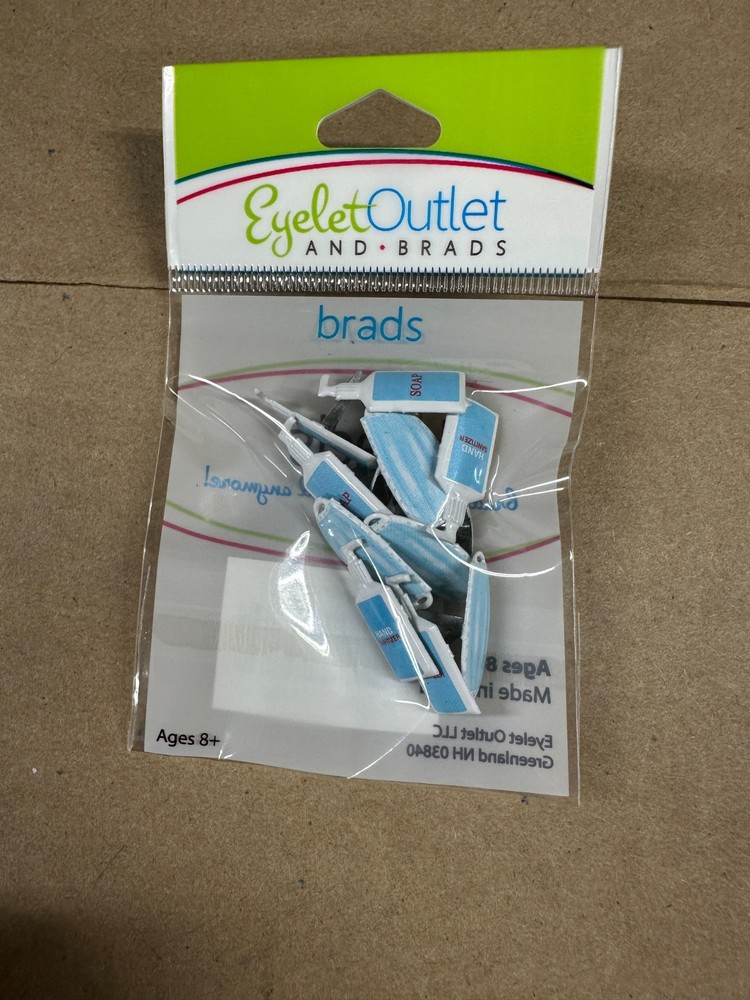 Mask & Soap Eyelet Outlet brad package