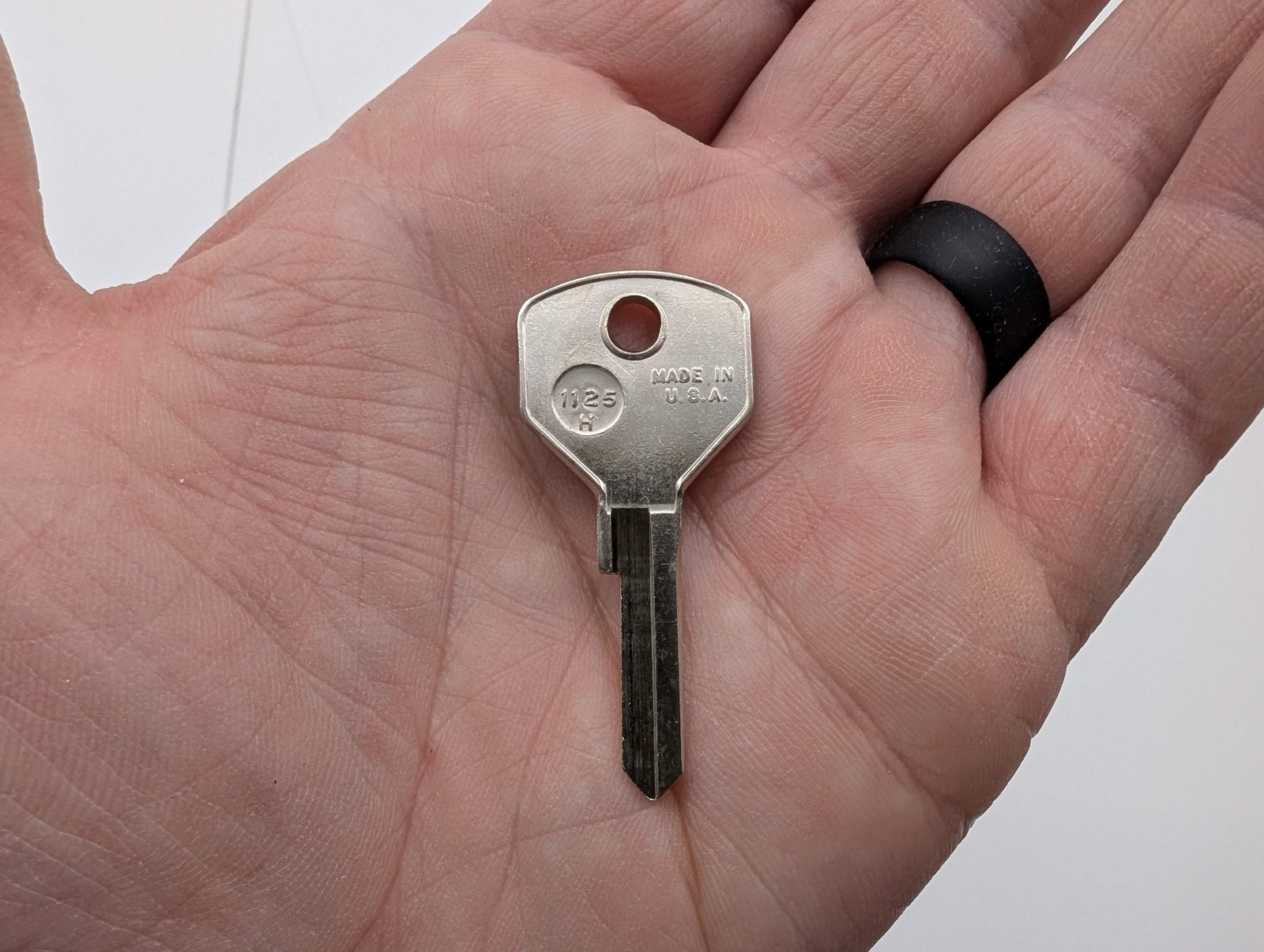 10x Ilco 1125H Key Blanks for Older Ford Vehicles Nickel Plated