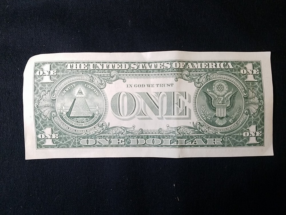 Star Fancy Serial Quad 7 Dollar Note