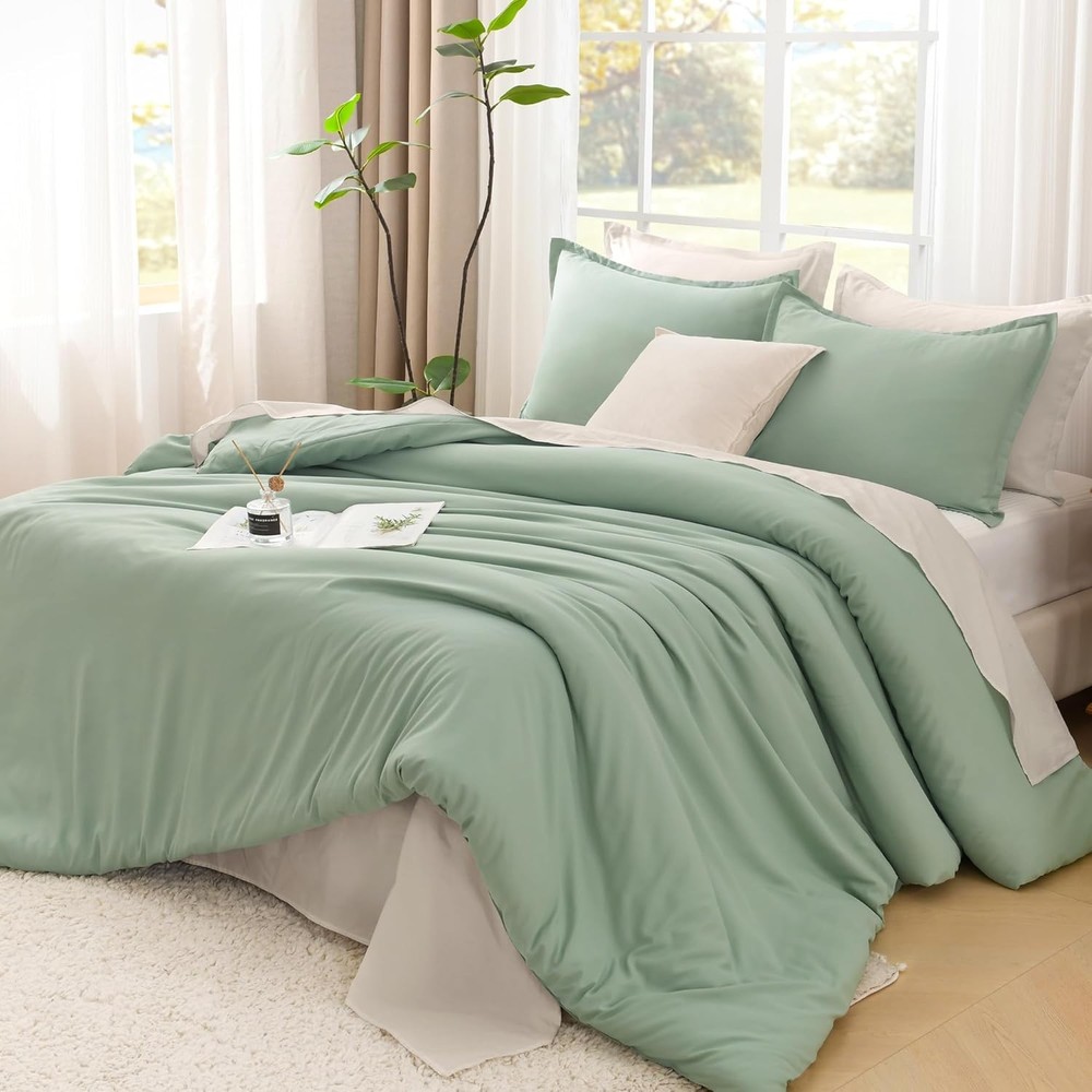 King Size Down Comforter Set, 3-Piece