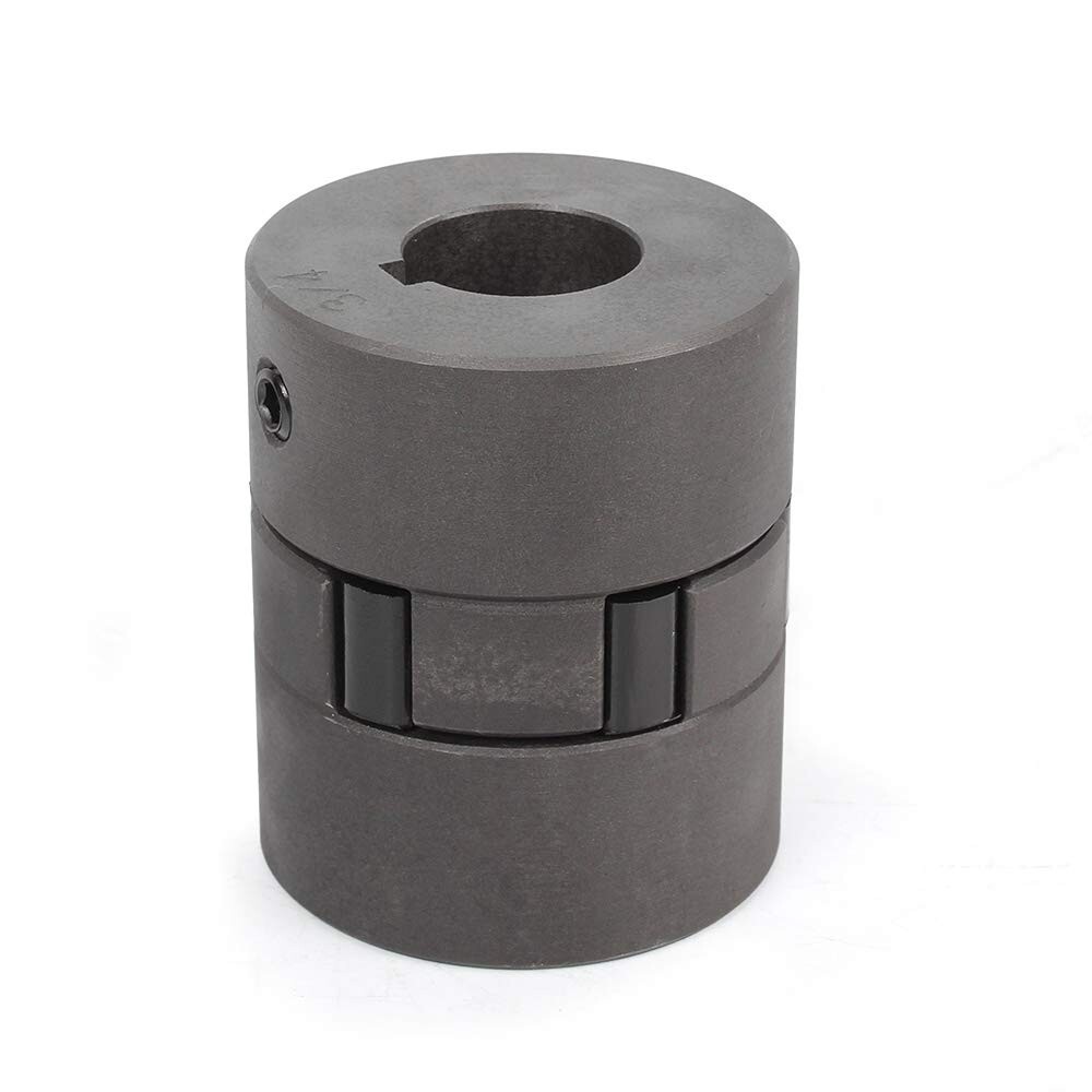 Compact L075 Coupler Set with Rubber Spider - Enhanced Performance for Machinery