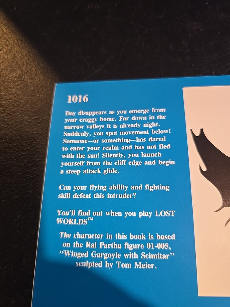 Lost World Winged Gargoyle with Scimitar - Nova