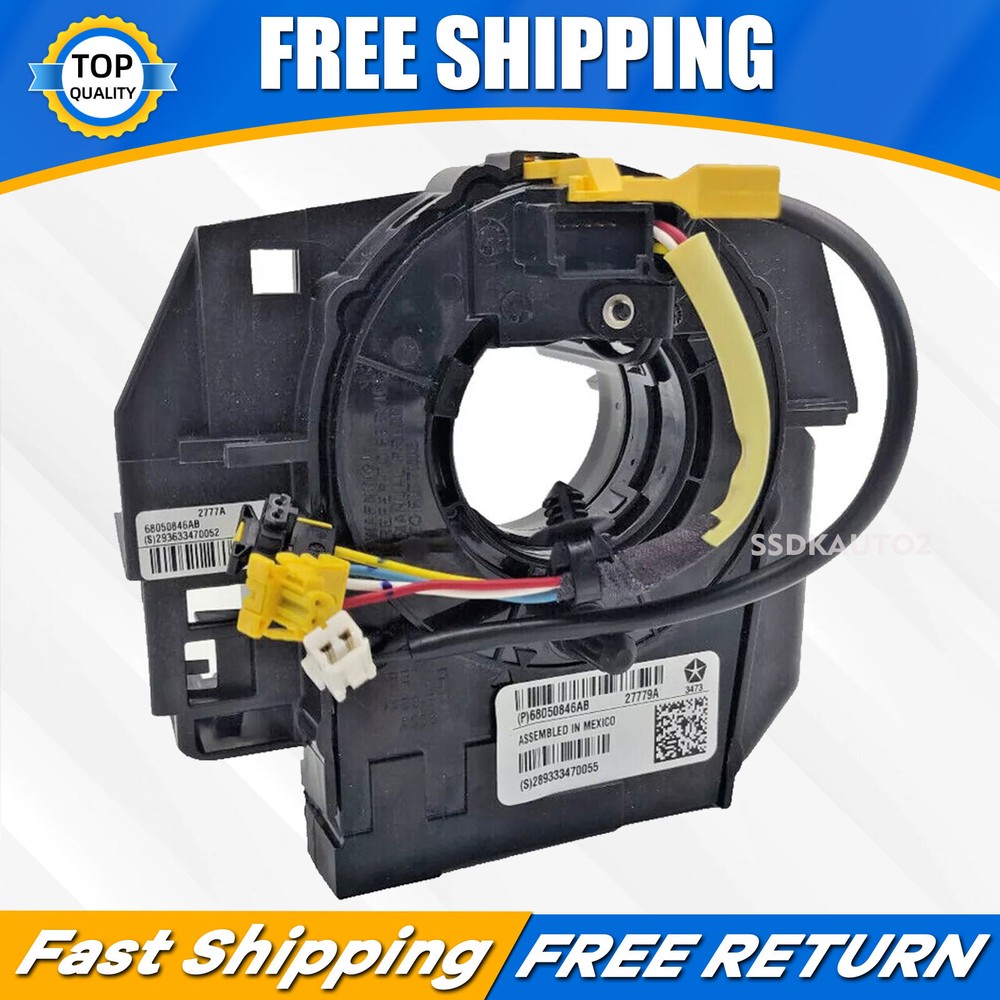 NEW Fit 2009-2012 DODGE RAM 1500 Clock Spring Angle Sensor Module HEATED Wheel