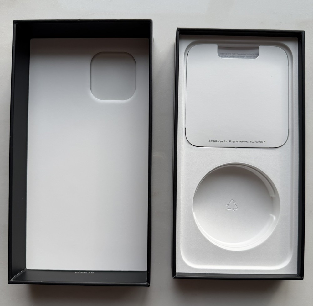 EMPTY iPhone 12 Pro Max Box Only – No Phone – Original Packaging