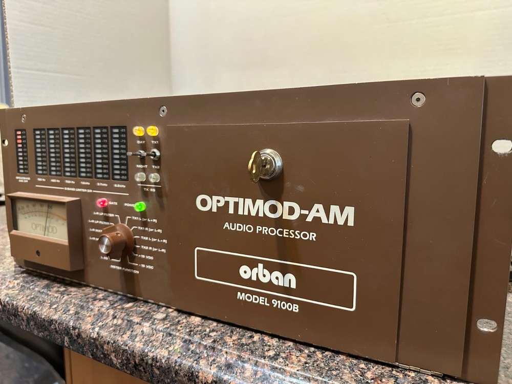 Orban Optimod-AM 9100B Audio Processor 9100B1/U10