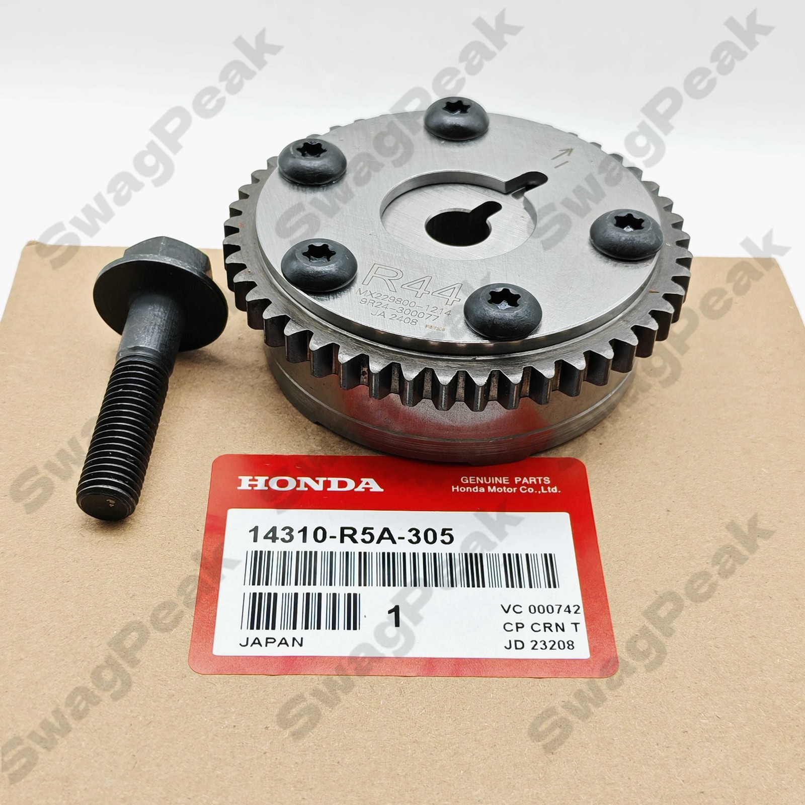 Genuine Honda Engine Timing Camshaft Sprocket Actuator 14310-R5A-305 For Accord