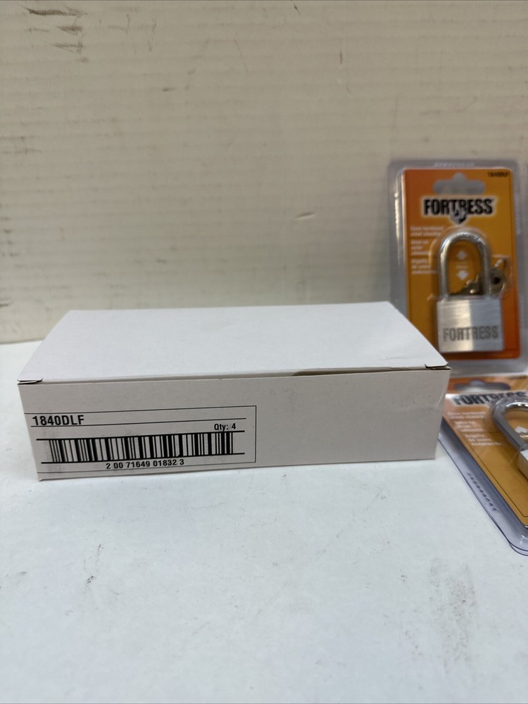 1840dlf 1 9/16in Wide Solid Bo,No 1840DLF, Master Lock Co Qty 4