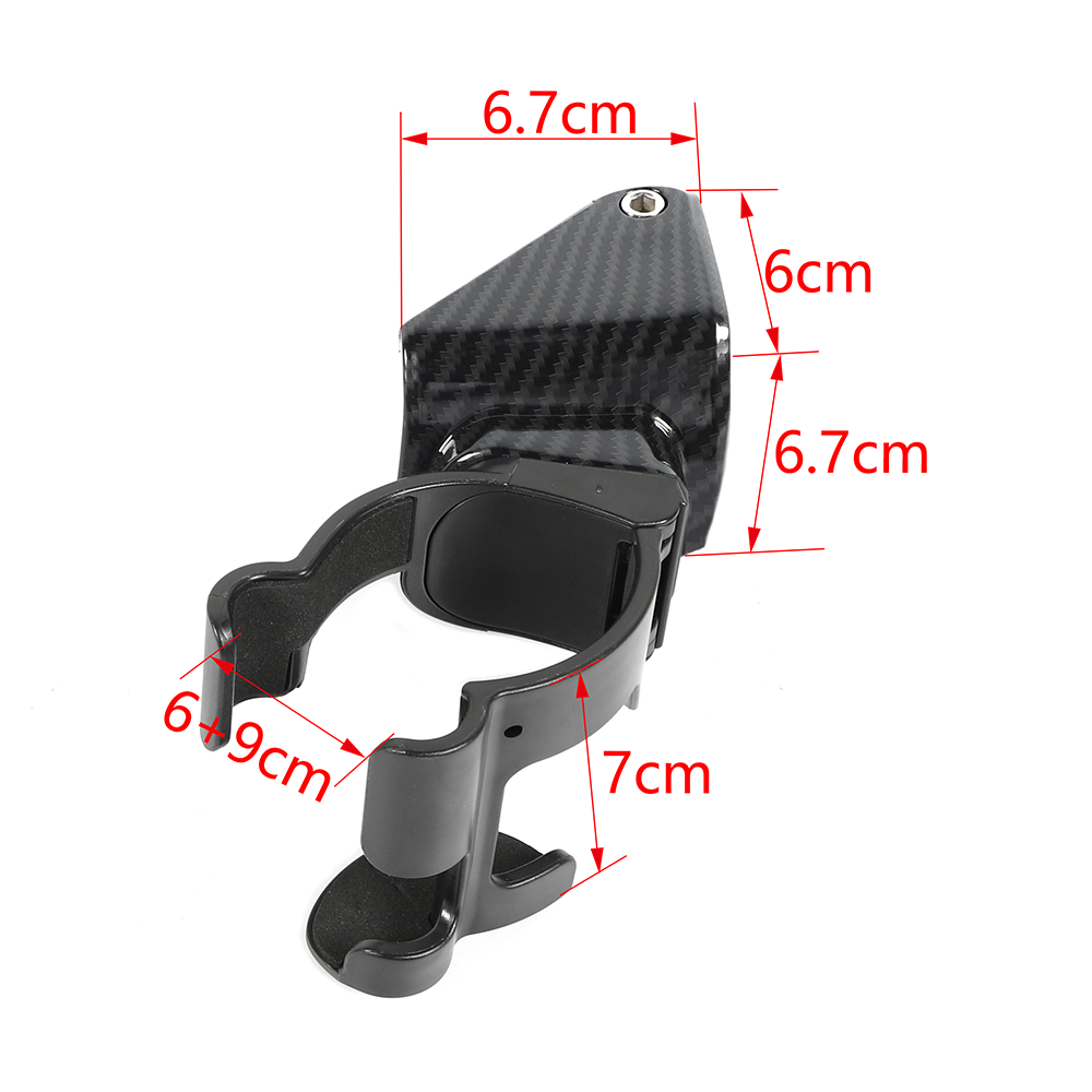 Multi-Function Phone Mount Cup Holder Stand Bracket For Jeep Wrangler JL 2018+