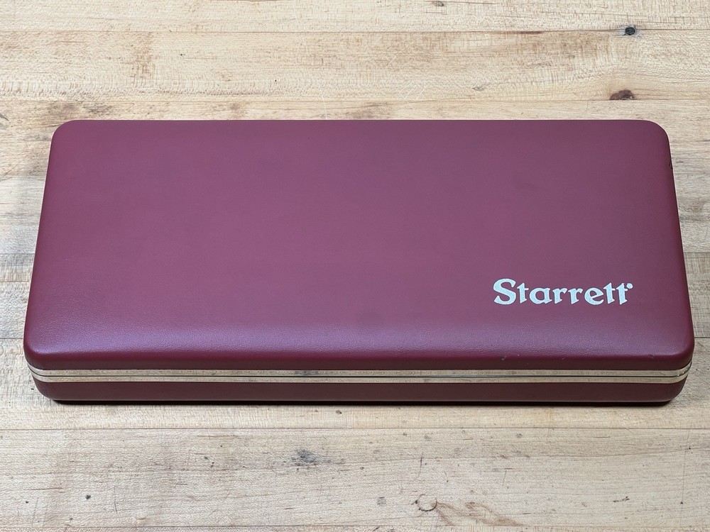 CASE ONLY For Starrett S766AZ  2 Pc Digital Caliper Micrometer Set