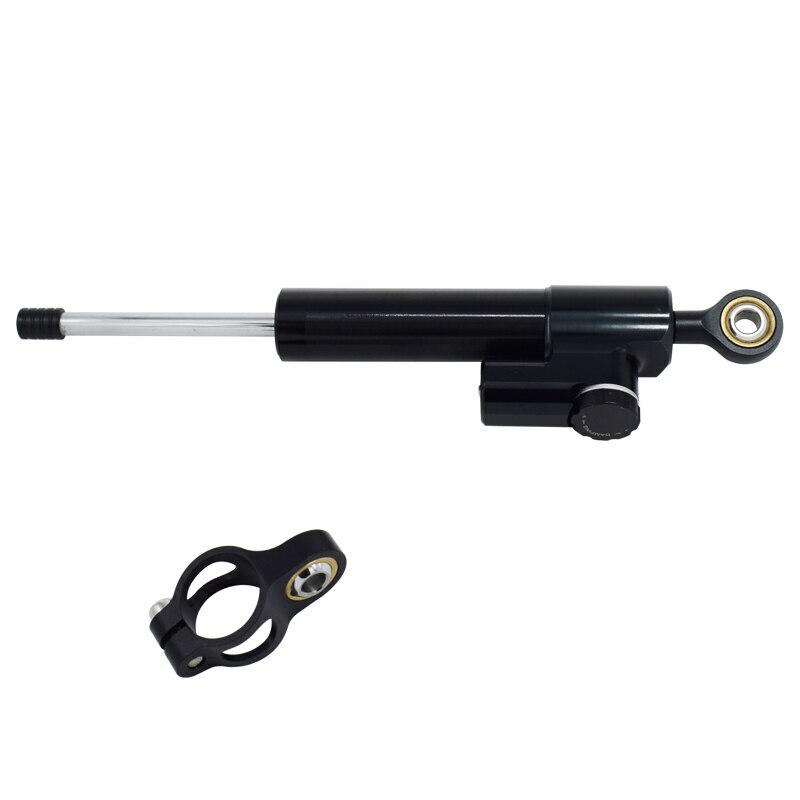 CNC Motorcycle Steering Damper Stabilizer Linear Reversed Safe Control Universal