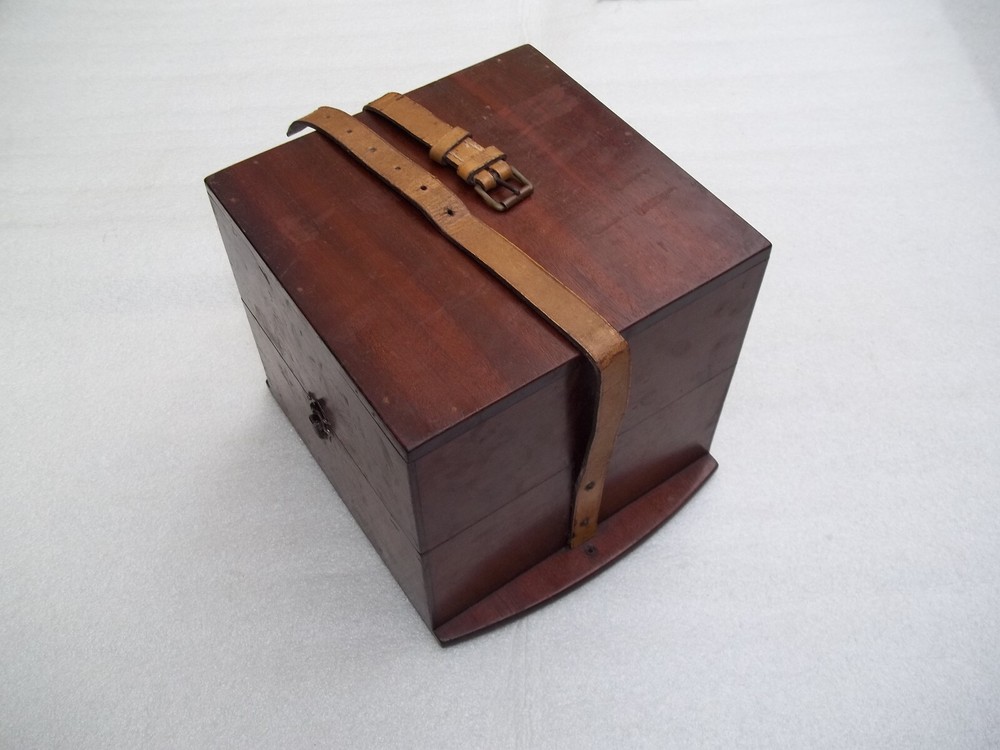 Antique Marine Chronometer Guard Case