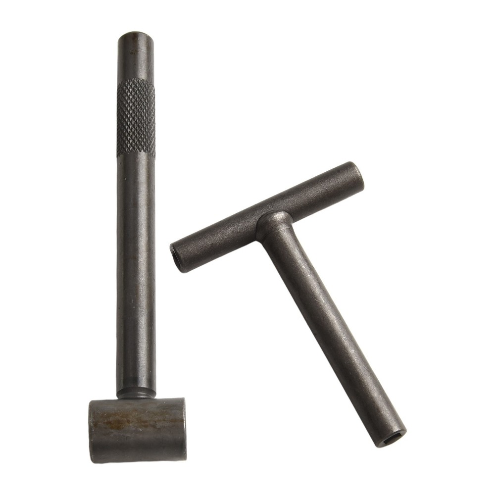2 Pcs Spanner Wrench Motorcycle Valve Adjustment Tool Square Hexagonal Hardware