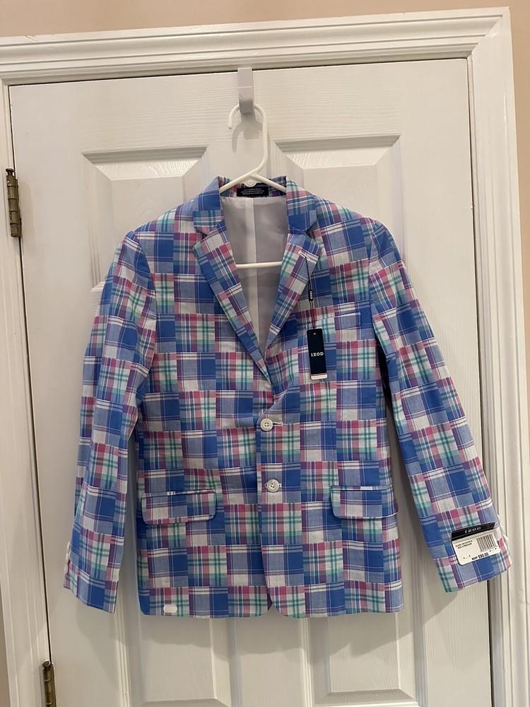 NWT!  Boys Size 12 Izod Spring Easter Jacket Retail $90