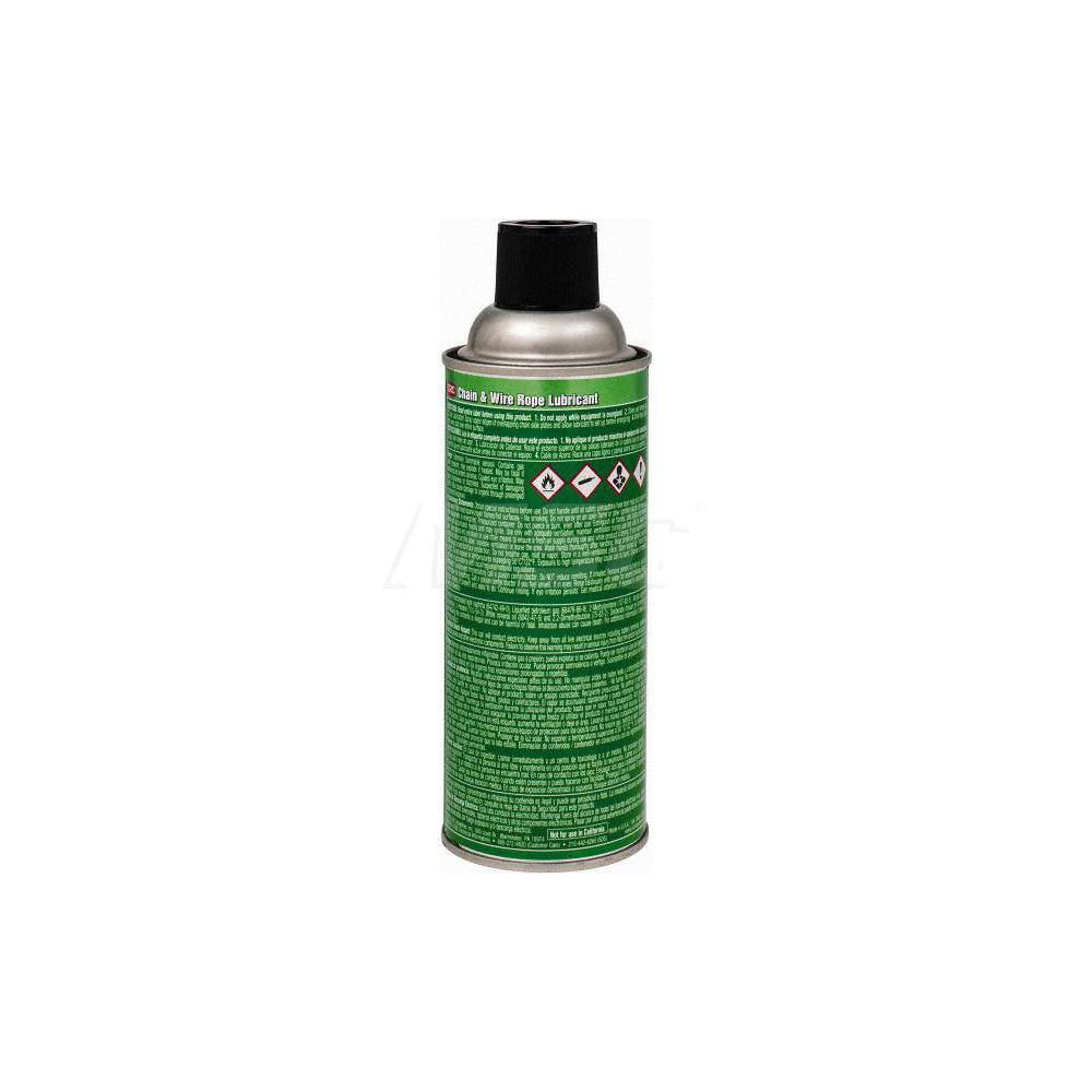 CRC 16 oz Aerosol High Temperature Chain & Cable Lubricant Light Amber, 350°F