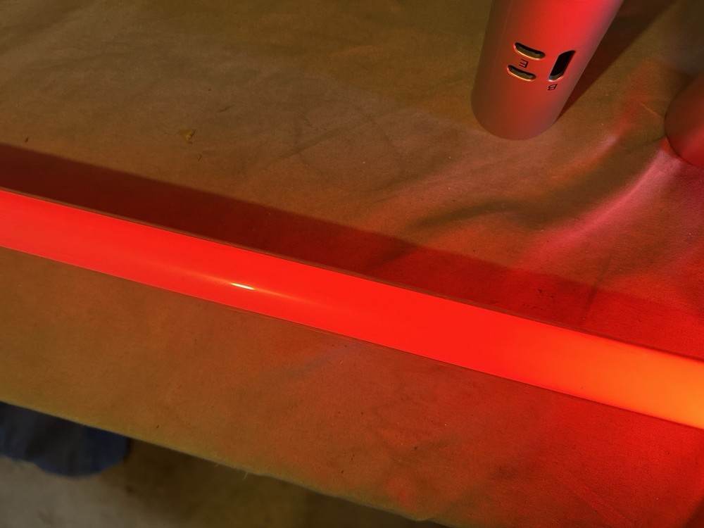 Master Replicas Lightsaber Construction Saber And Extra Attachments.