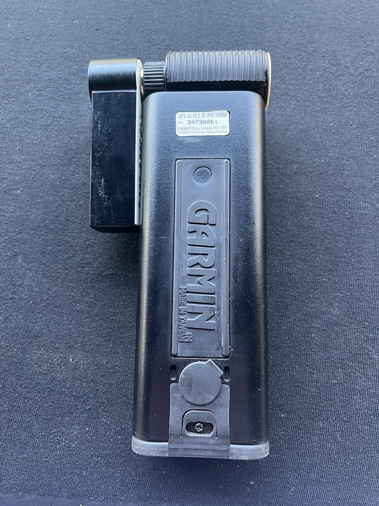 Garmin GPS 45 Handheld Hiking GPS with Carrying Case & Reference Guide