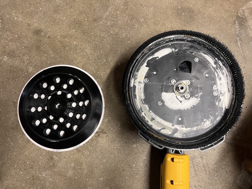 Dewalt 20v Drywall Sander hook and loop Backing Vacuum Plate for sandpaper