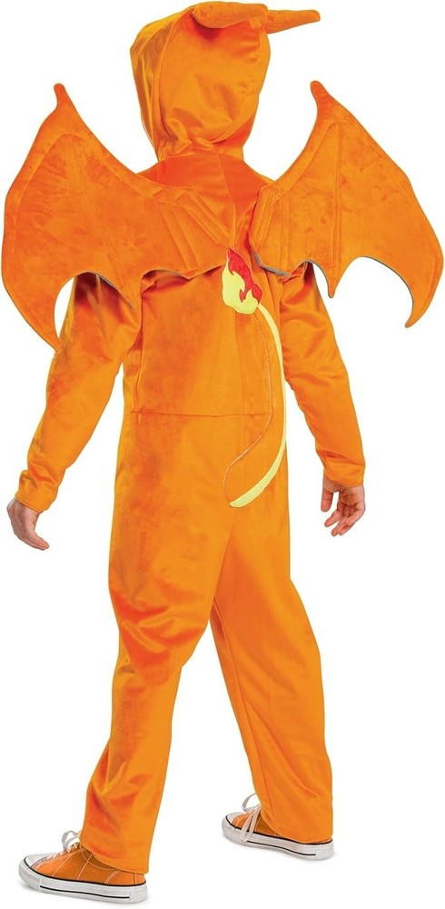 Pokemon Charizard Deluxe Child Costume Medium 7-8