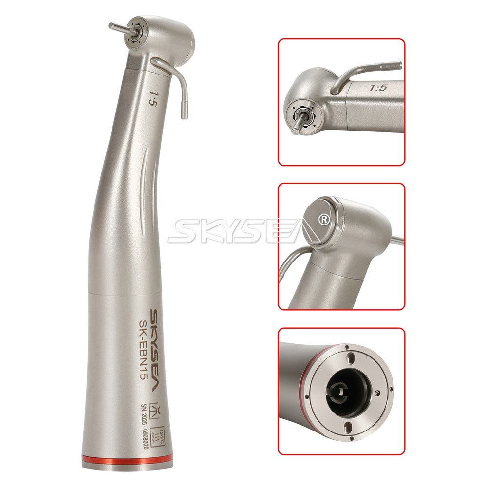 Dental Electric 1:5 Contra Angle Increasing Handpiece External Cooling E-type dk