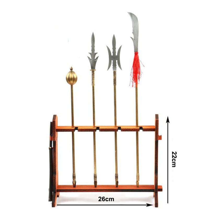 Miniature Vertical Samurai Sword Katana Holder Stand Bracket Tiny Cartoon Rack