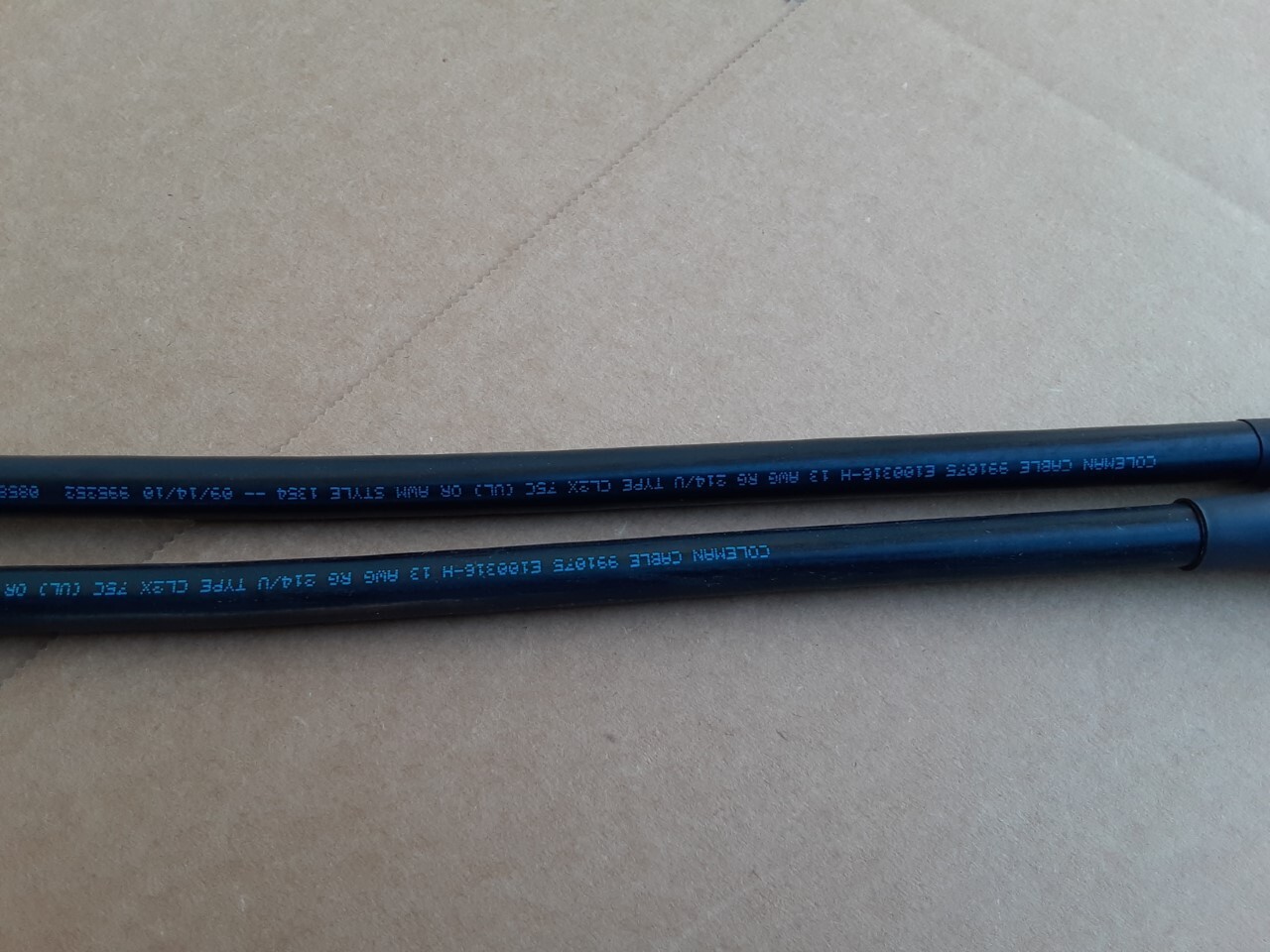 US MADE RG-214/U MIL-C-17 N Male to N Male Coax Cable CB, HAM, SCANNER lot