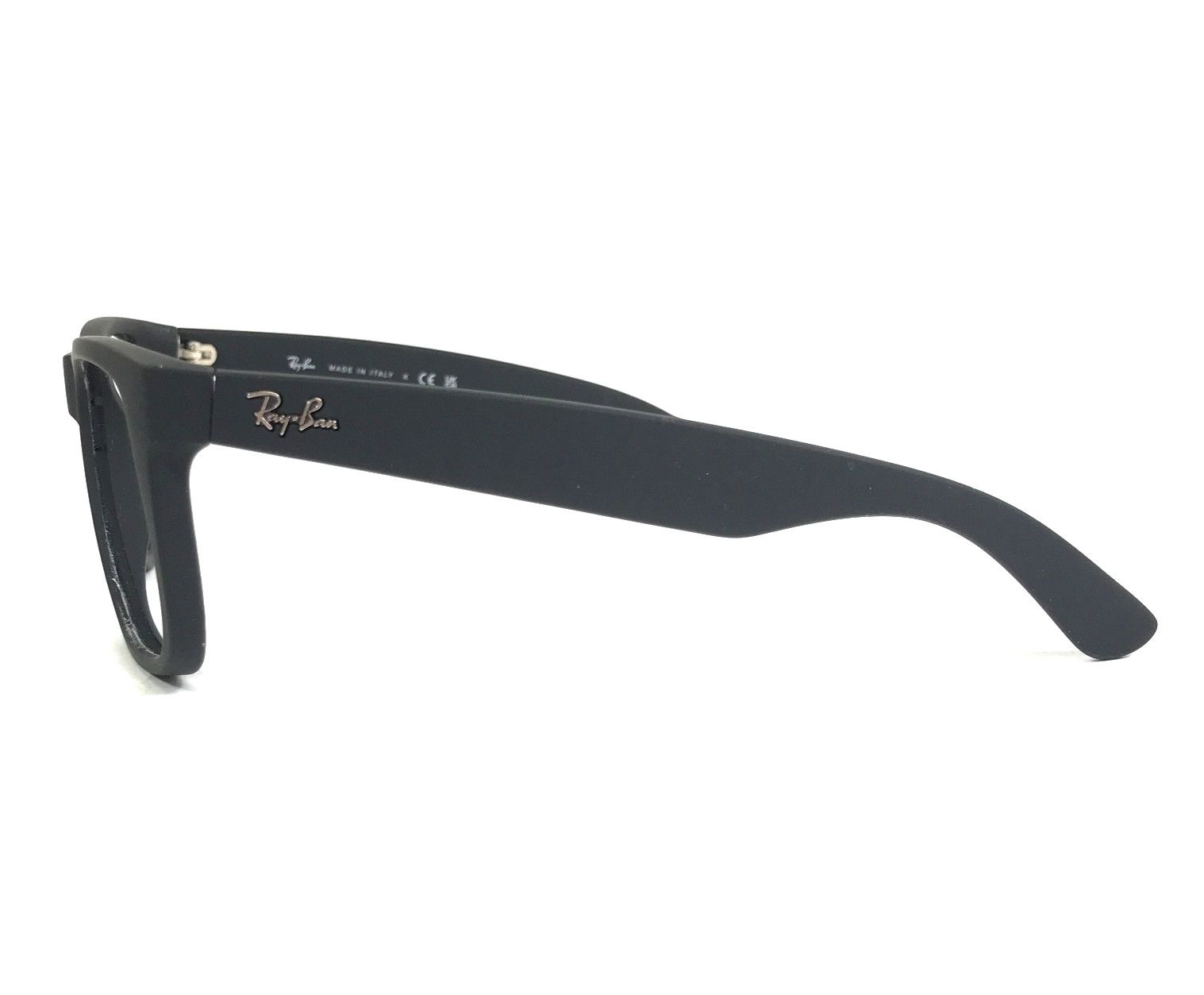 Ray-Ban Eyeglasses Frames RB4165 JUSTIN 622/55 Rubberized Matte Black 54-16-145