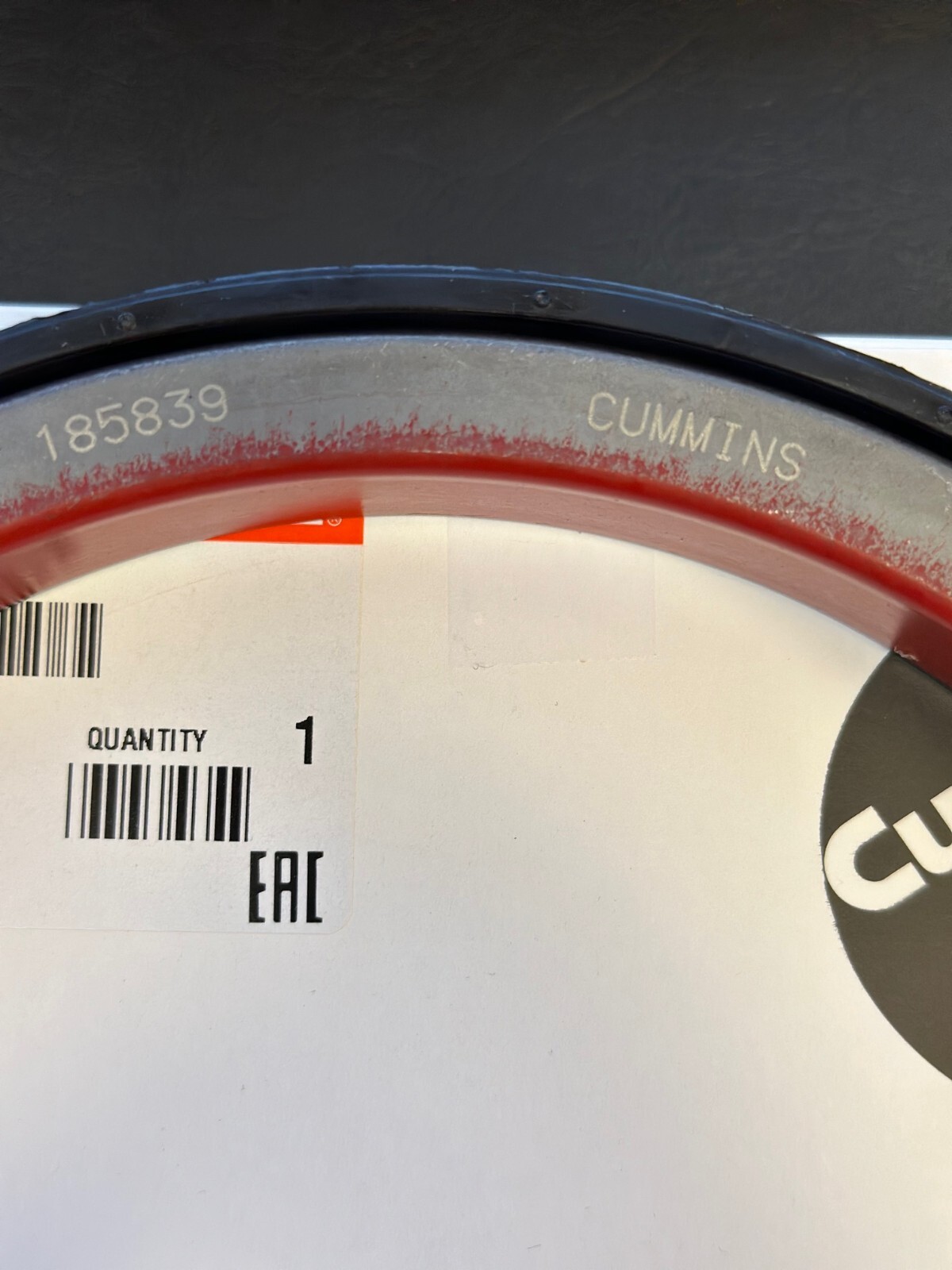 Cummins QSX ISX Rear Crankshaft Oil Seal 4962603