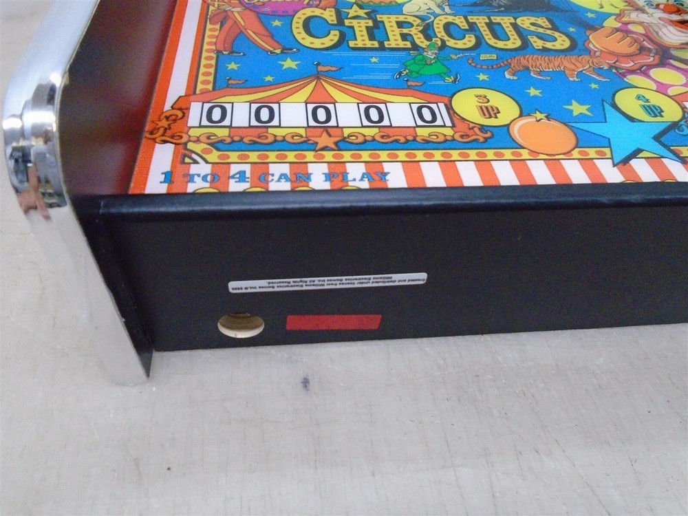 Bally Circus Pinball Head LED Display light box