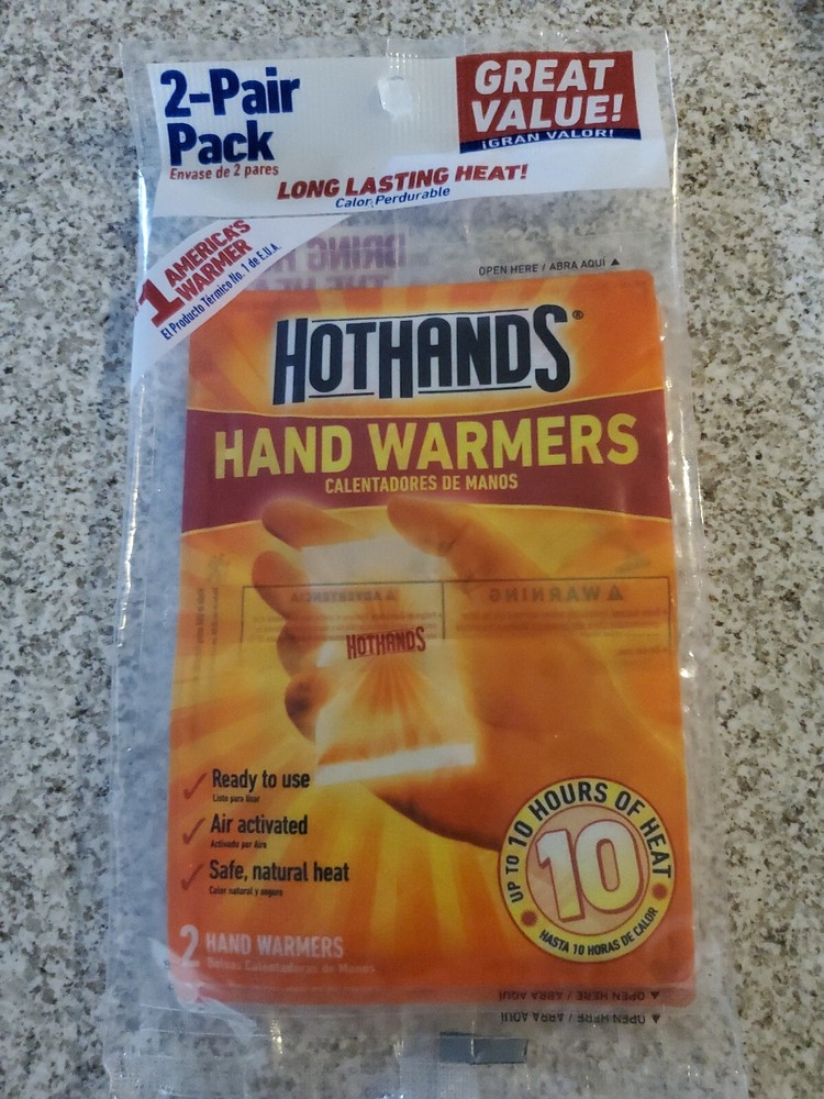Hot Hands Hand Warmers 2 Pair Pack