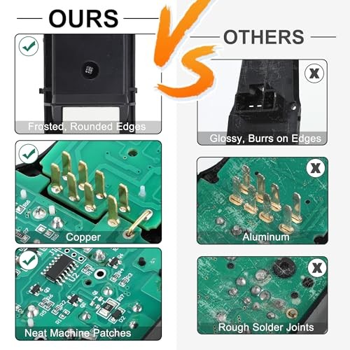 Front Left Driver Side Power Window Switch for Lexus NX300 2018-2021 Window