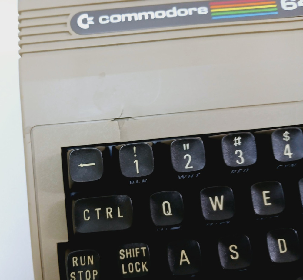 Vintage Commodore 64 Computer - For Parts Only