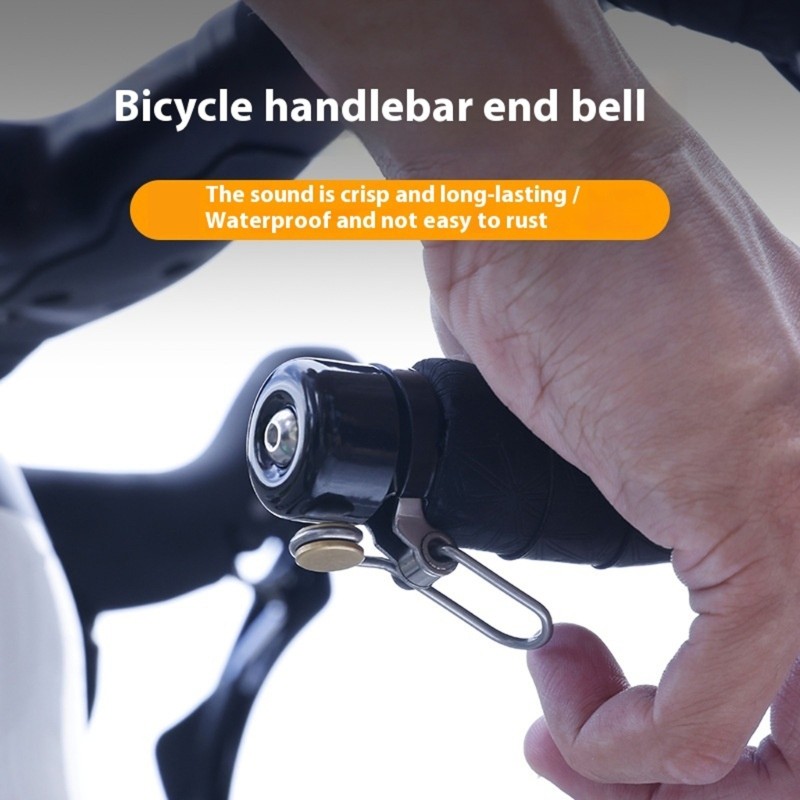 Bicycles Handlebars Plug Horn Space Saving Bicycles Handlebar Bells Enduring