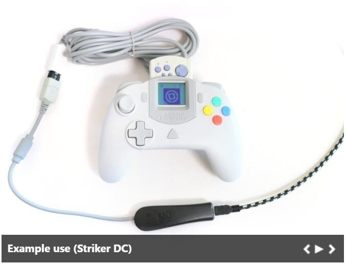 Dreamcast Controller to USB adapter - V2 raphnet