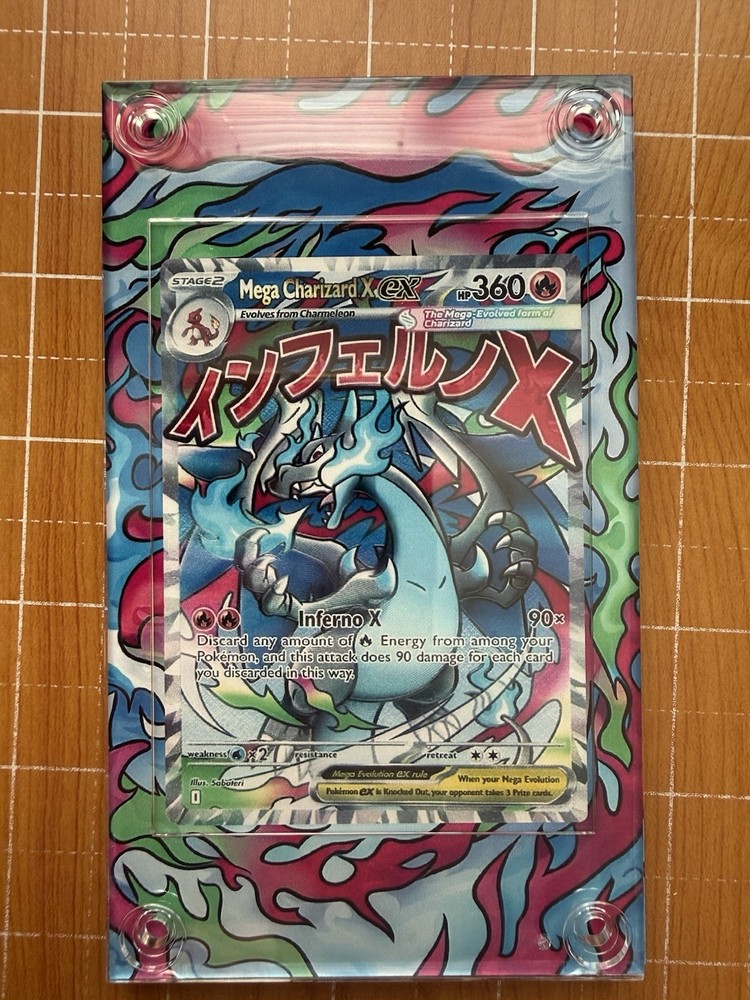Mega Charizard X ex 223/193 MA Inferno X Pokémon Extended Artwork Case