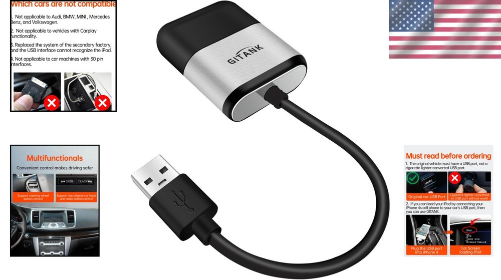 Car Bluetooth Adapter for Infiniti Nissan Chevy