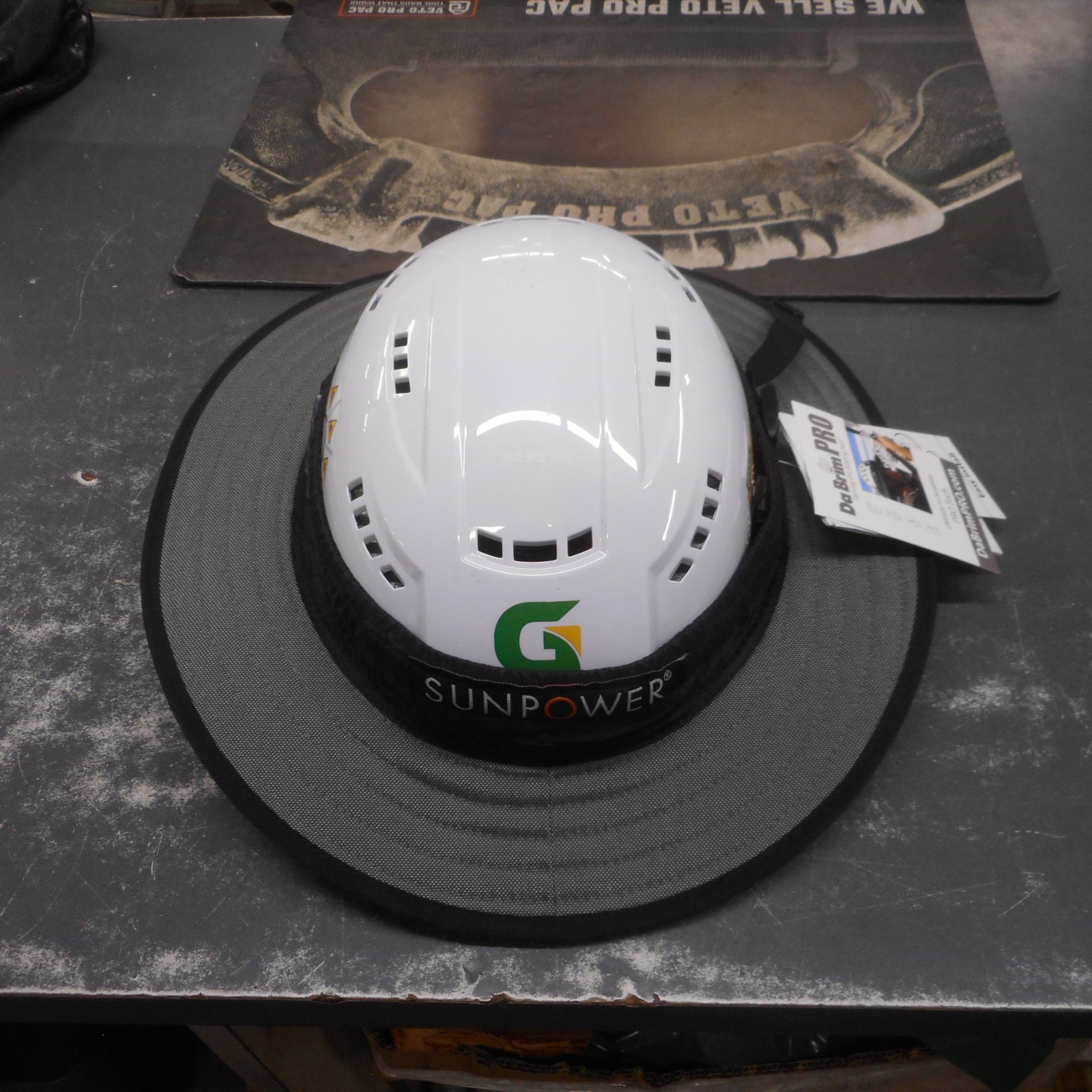 5Pc BaBrim PRO Sun Shield Visor for Bump Style Hard Hat