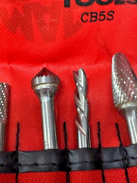 MAC Tools five piece (5 pc) carbide burr set CB5S