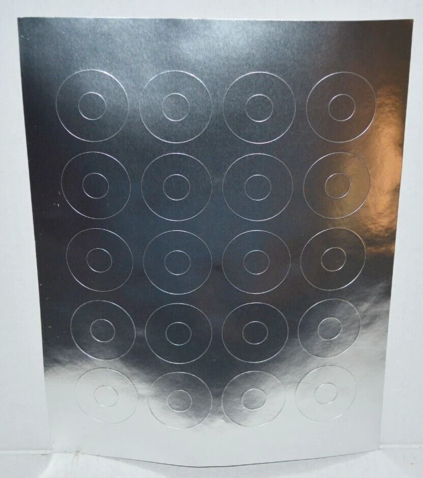 Cracked Disc Hub Repair Ring Stickers Labels CD DVD PlayStation PS2 Xbox Wii