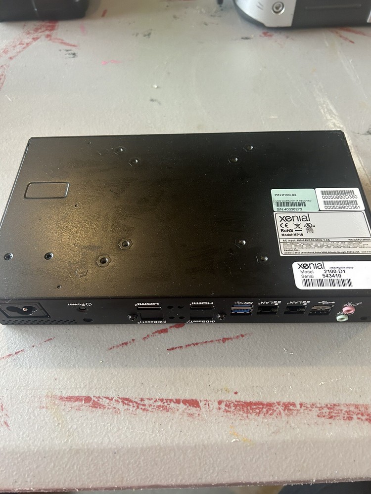 Xenial MP-10 2100-D1 Digital Menu Controller