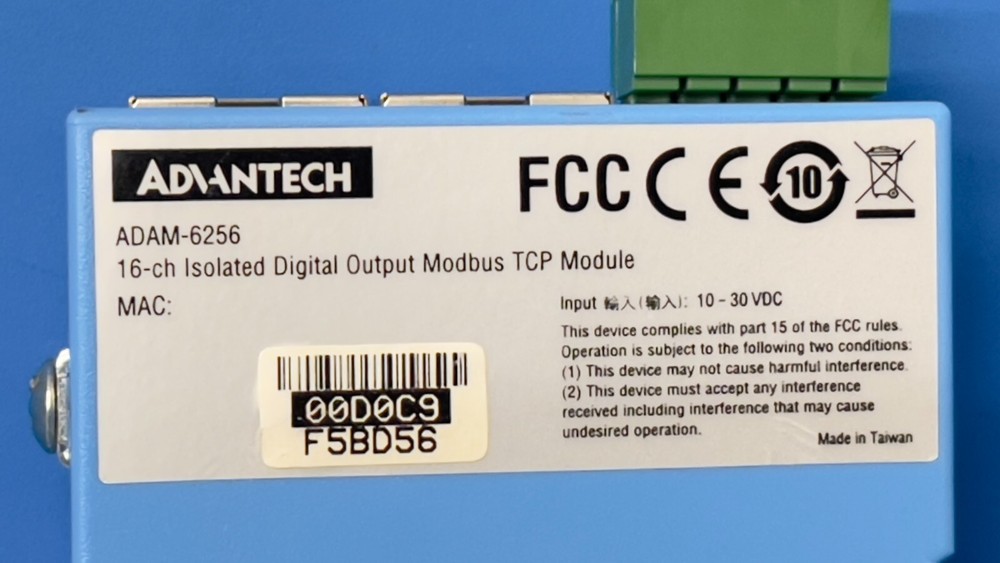 Advantech ADAM-6256 16-ch Isolated Digital Output Modbus TCP Module