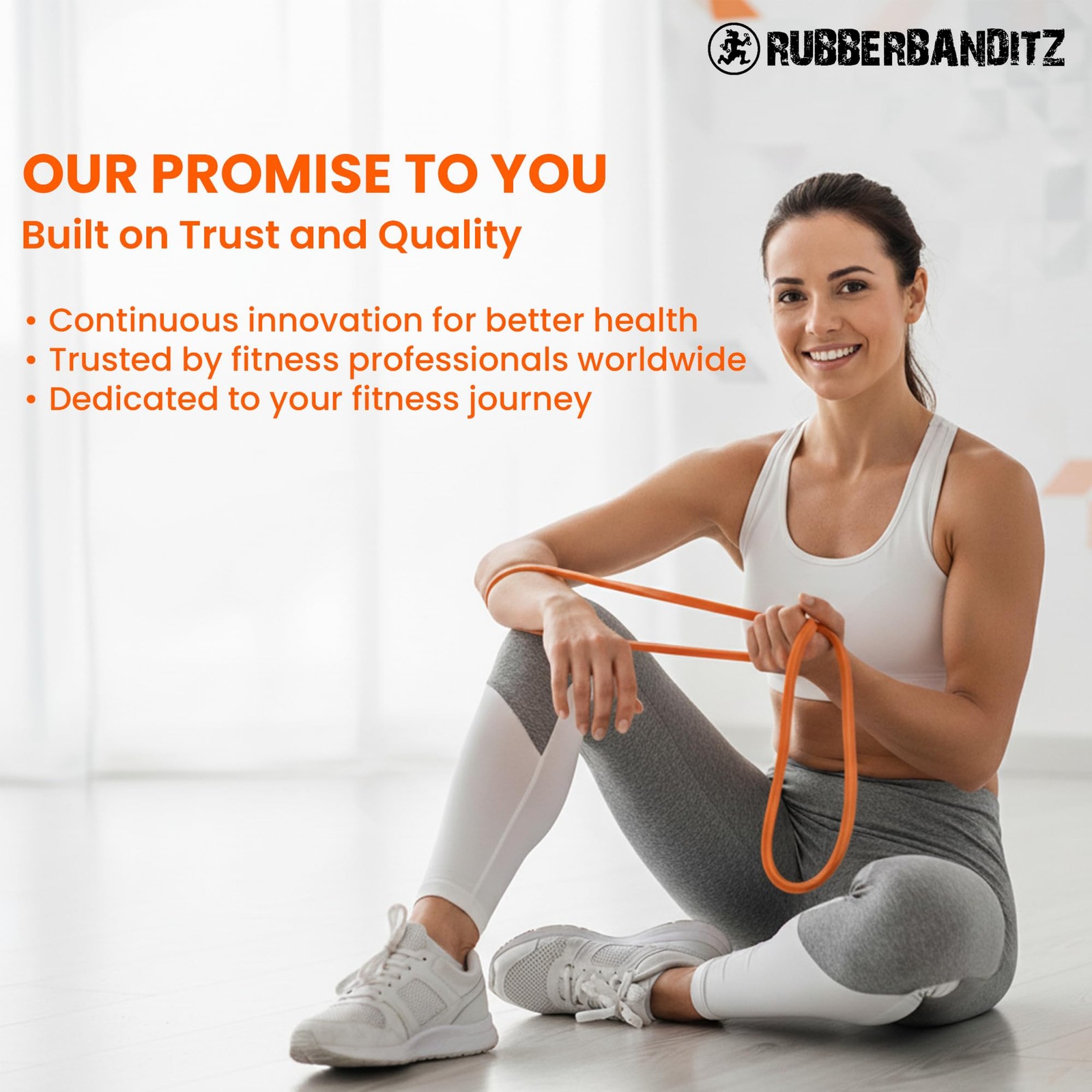 Combo Pull Up Assist Bands | Heavy Duty Resistance Exercise Bands for Powerli...