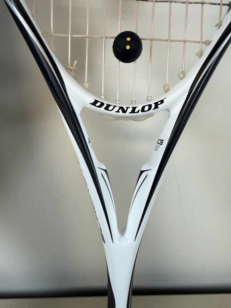 Dunlop Blackstorm Force Squash Racket~Complete with Case Frame Weight 149g